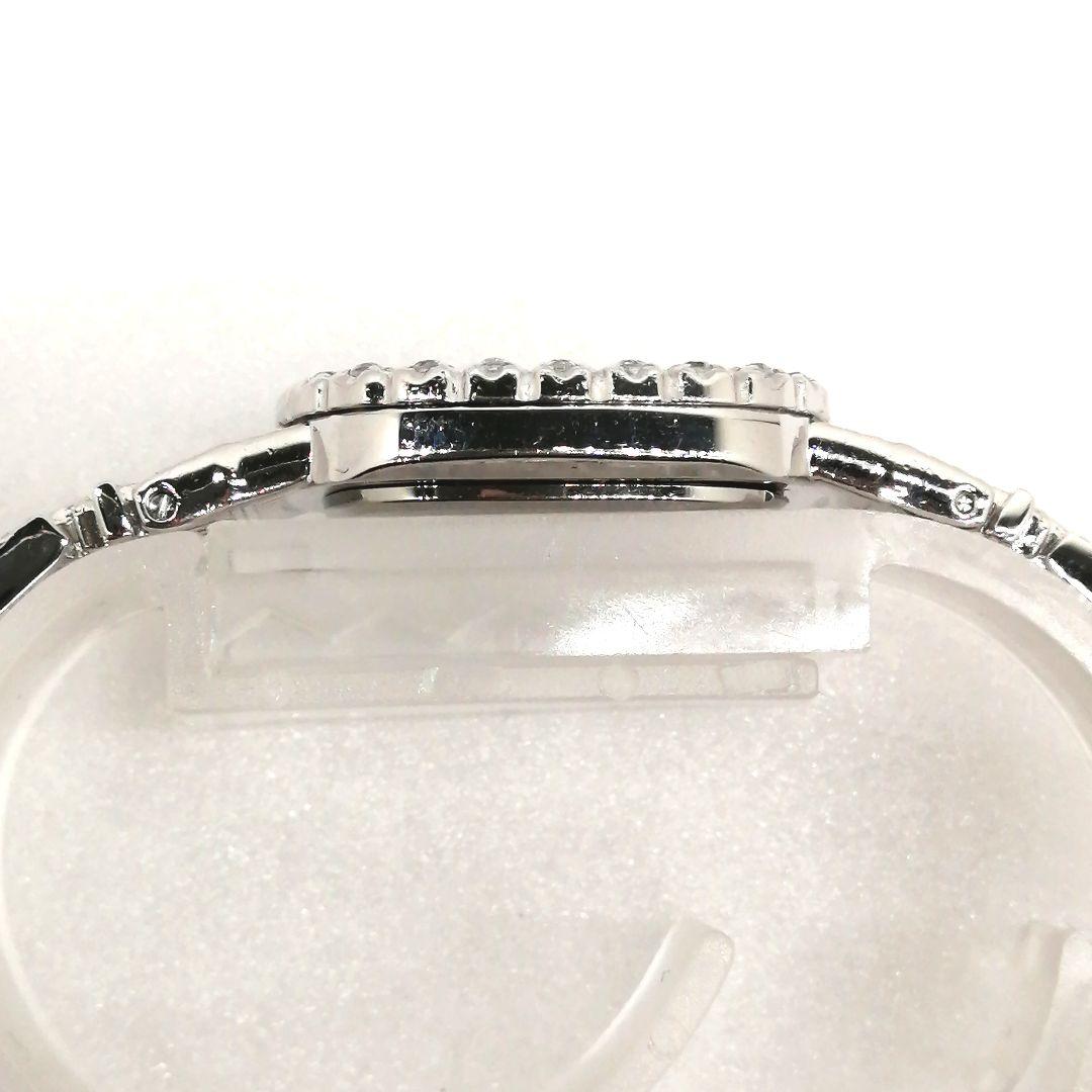 稼働✨ 新品電池　RADO　レディース 腕時計　ストーン　高級感　美品　シルバー