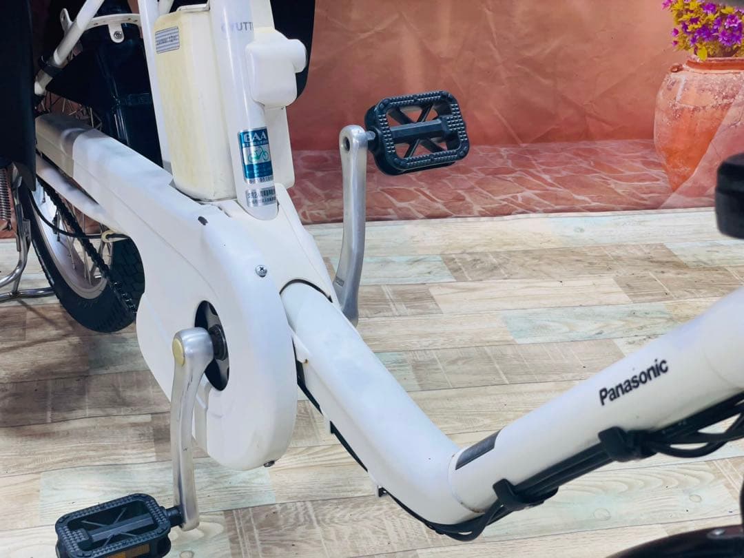 Y2470パナソニックギュット⭐️12AH！子供乗せ電動アシスト自転車