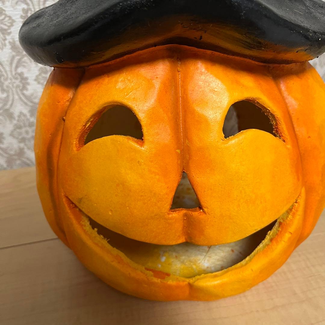 ハロウィン　ジャックオランタン　パンプキン　ガーデン用　カボチャ　オブジェ