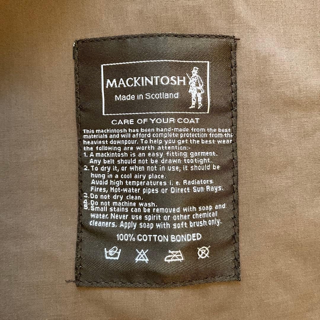 『Hiro 』　　マッキントッシュ　ロンドン　ゴム引きコート　男女可能