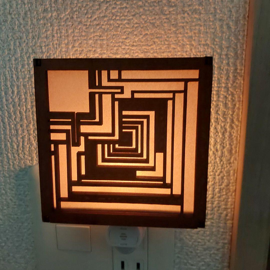 【リプロダクト】人感センサー ナイトライト モダニズム