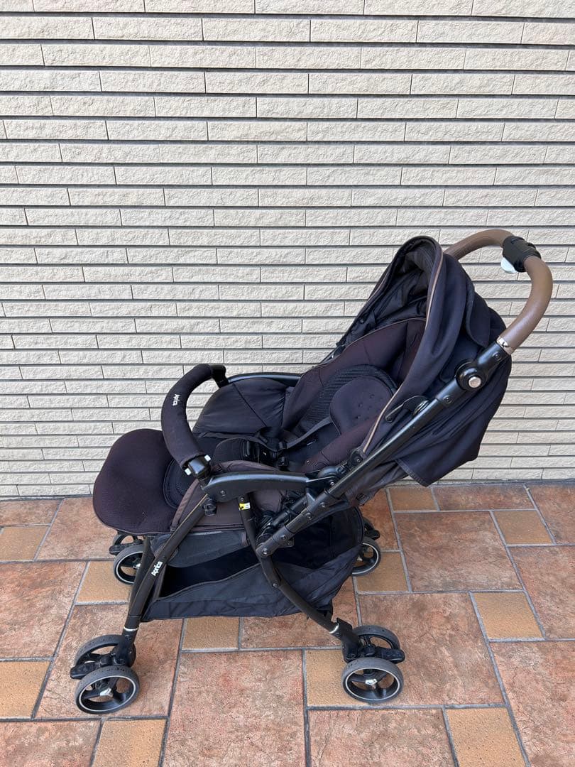 【1200台限定モデル】Aprica ラクーナビッテクッション　ブラック　黒