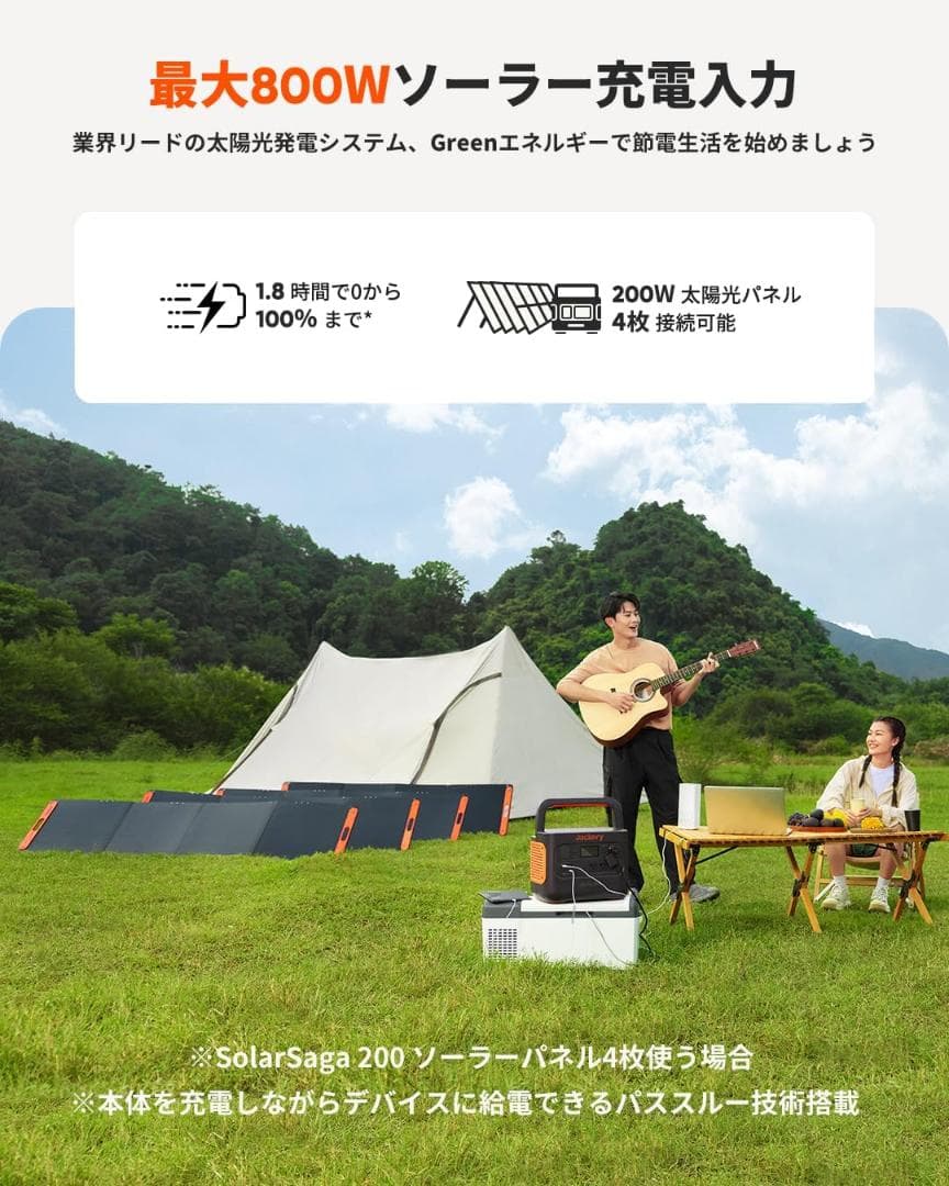 新品未開封　Jackery ポータブル電源1000 pro JE-1000B