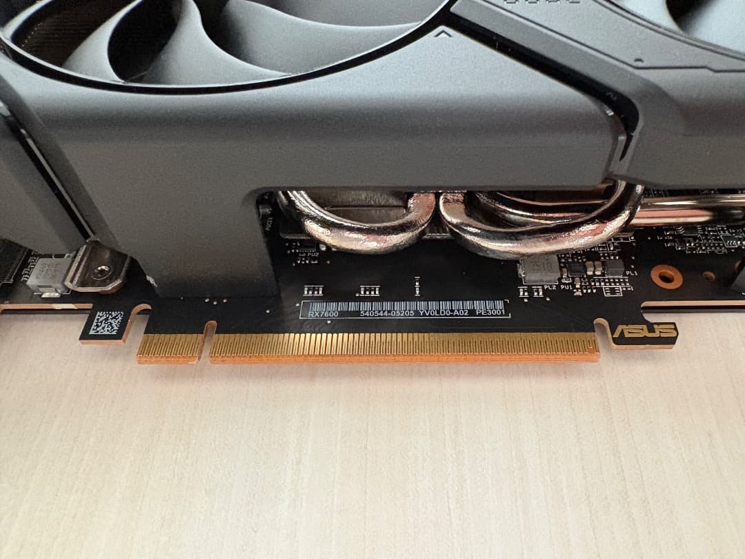 グラフィックボード・グラボ・ビデオカード ASUS RX 7600 EVO OC Edition 8GB GDDR6