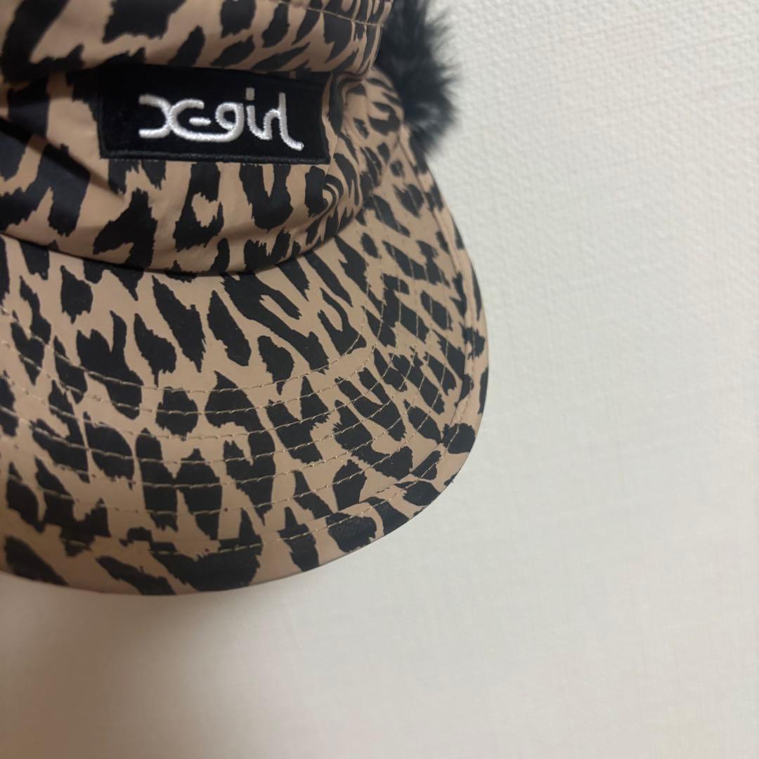 xgirl ヒョウ柄 フライトキャップ 最終値下げ！