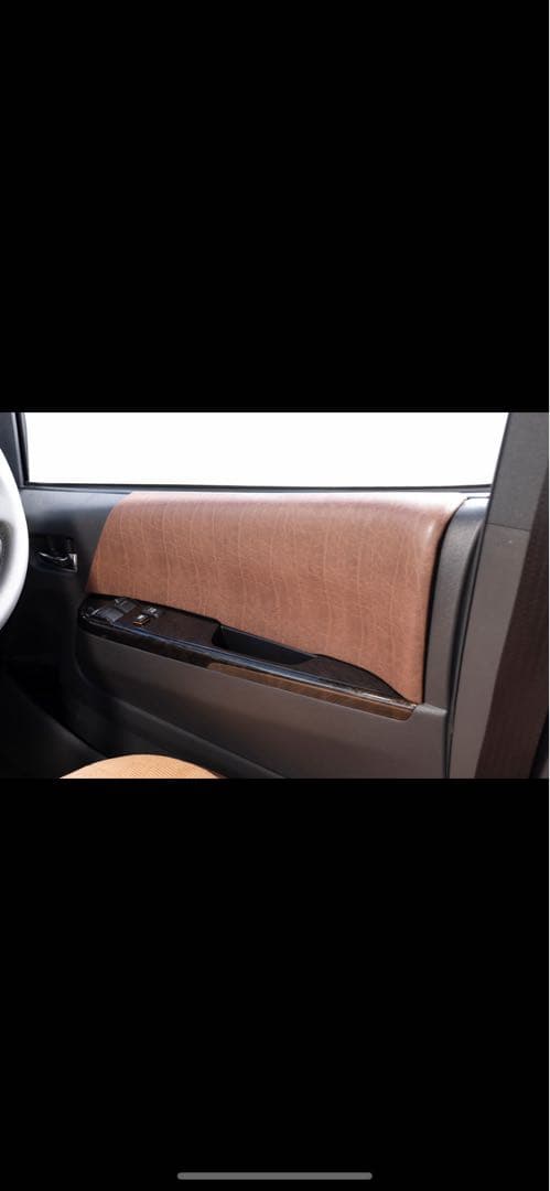 グレイス200ハイエース ドアアクセントパネル 左右セット アンティークブラック