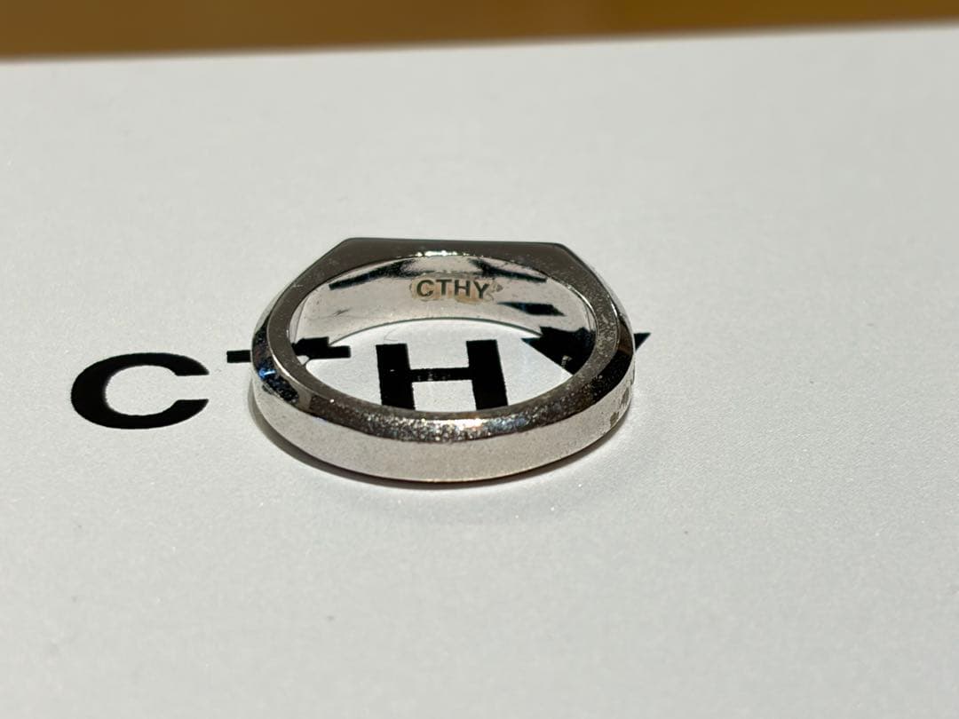 CTHY RING [LARVIKITE] 9号（ピンキー）