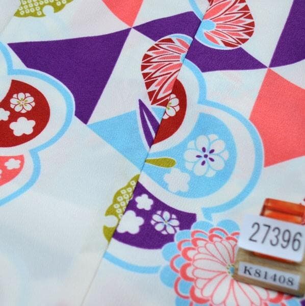 着物 5点セット 女児 115～125cm 7歳～8 はなごろも NO27396