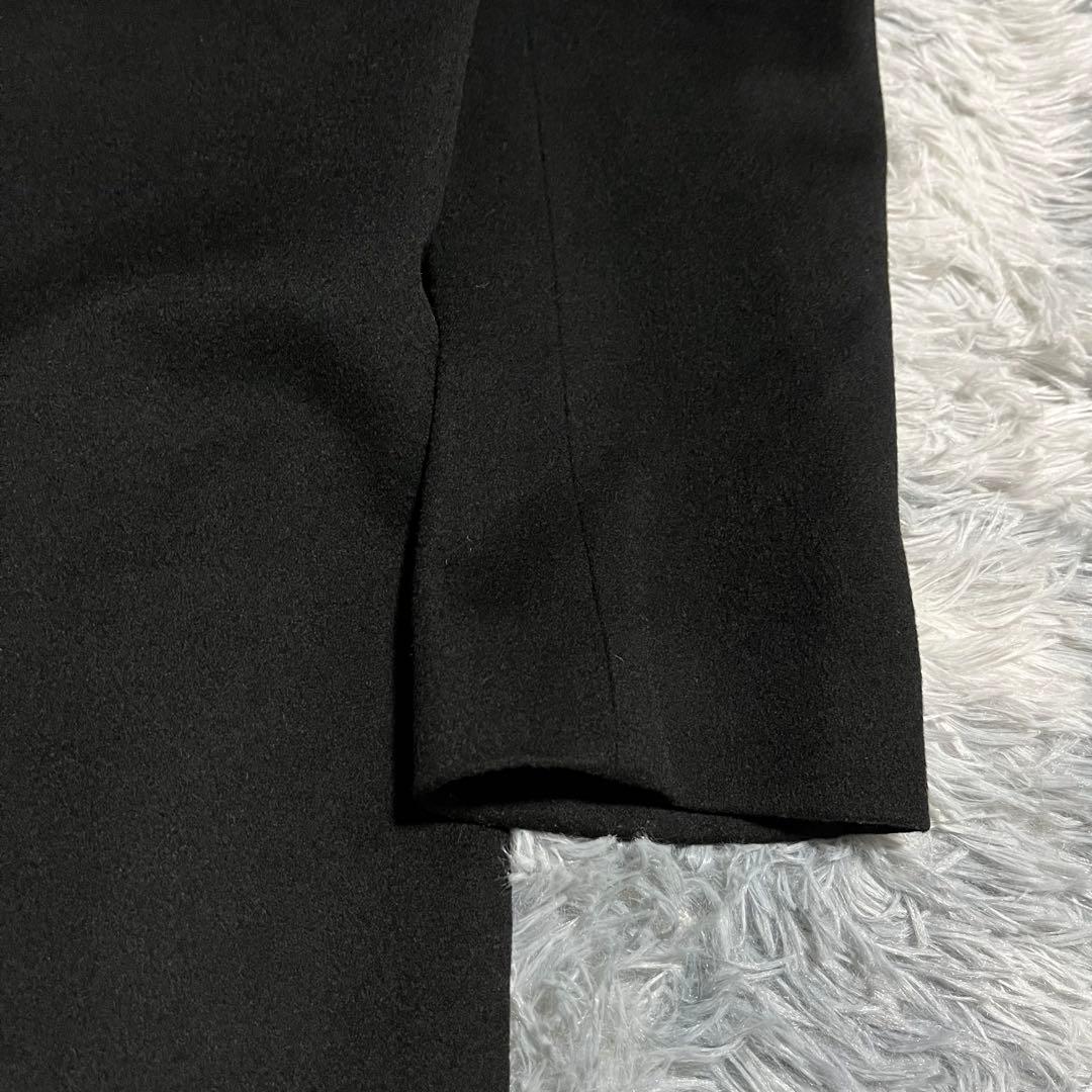 美品　エディフィス　ロロピアーナ　ステンカラーコート　中綿ライナー　フード　44