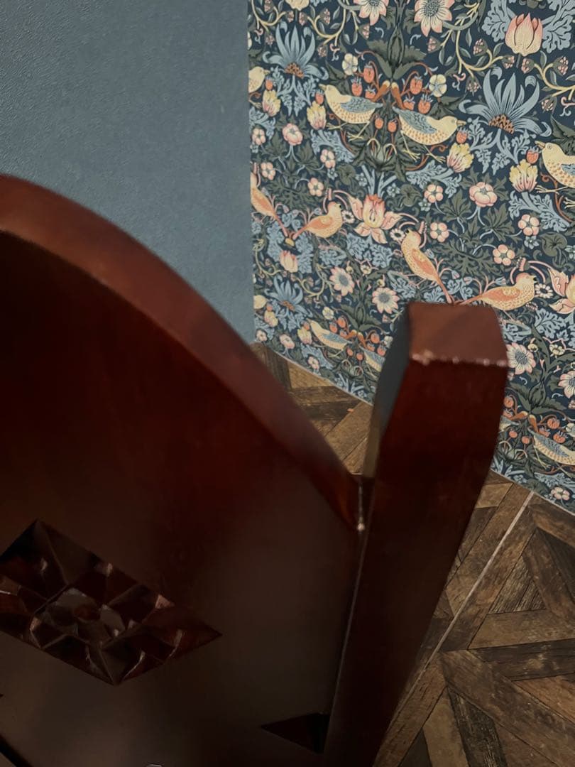 木製 椅子 ② アンティークチェア インテリア クラシック 木彫