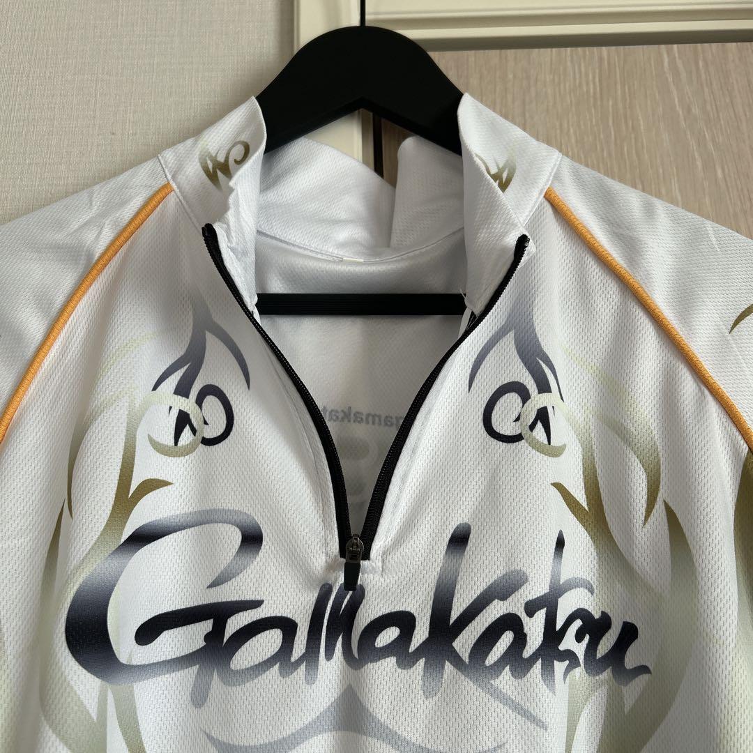 がまかつ ハーフジップ ドライシャツ 長袖シャツ L