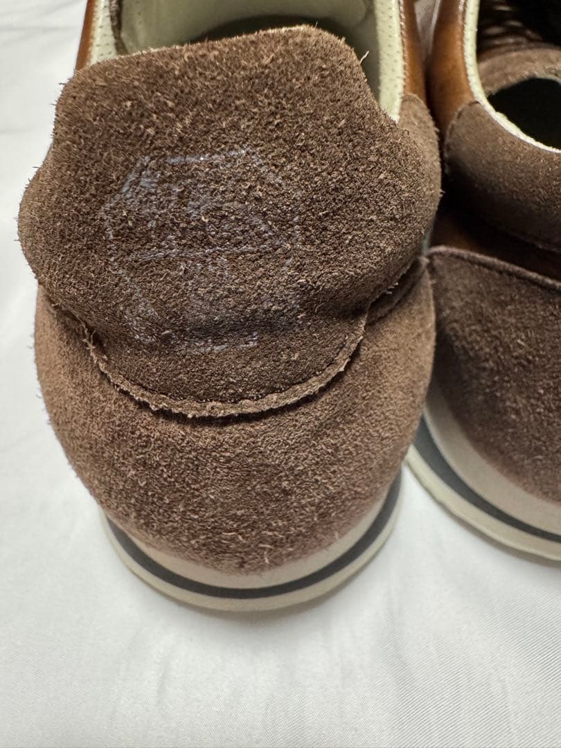 BRUNELLO CUCINELLI レザースニーカー　42 ブラウン