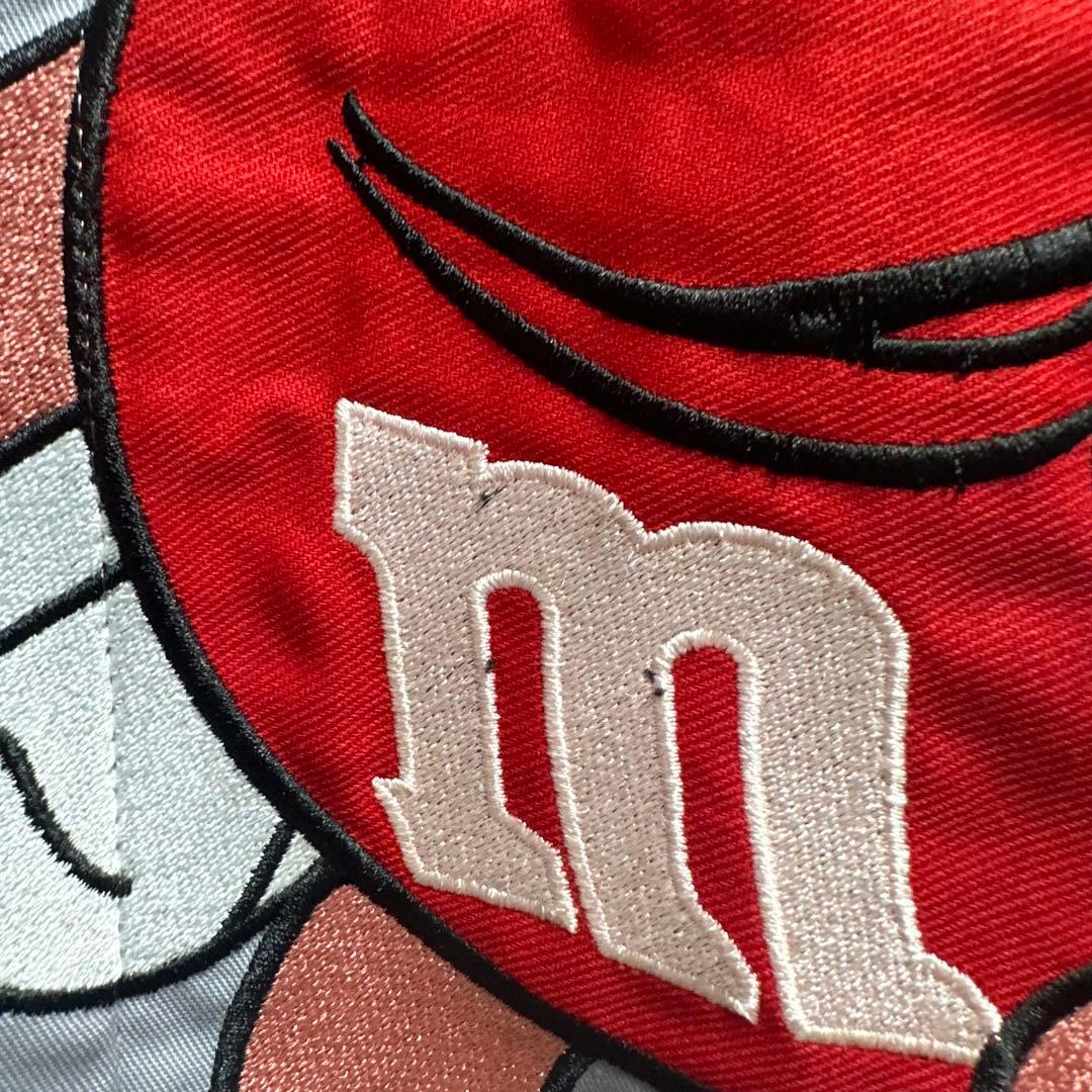 m&m's 刺繍　レーシングジャケット
