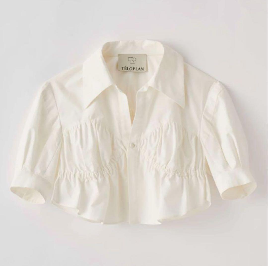 TELOPLAN Porter Shirt ショート丈ハーフスリーブシャツ