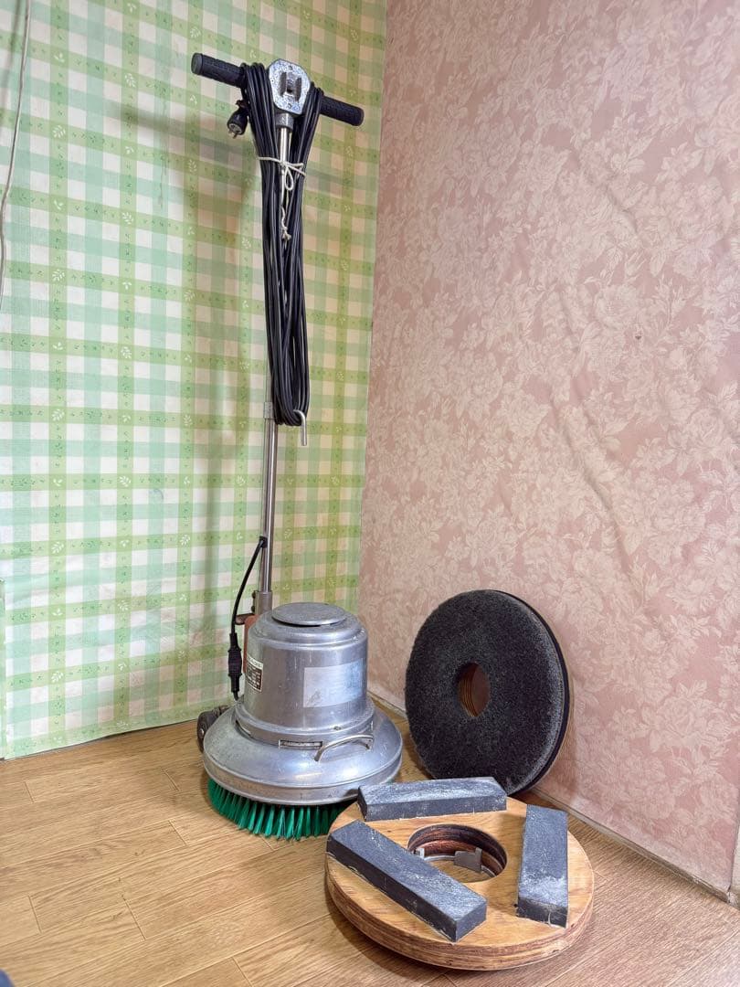 12Mフロアーポリッシャー/床洗浄/床磨き/店舗清掃/清掃用具/掃除