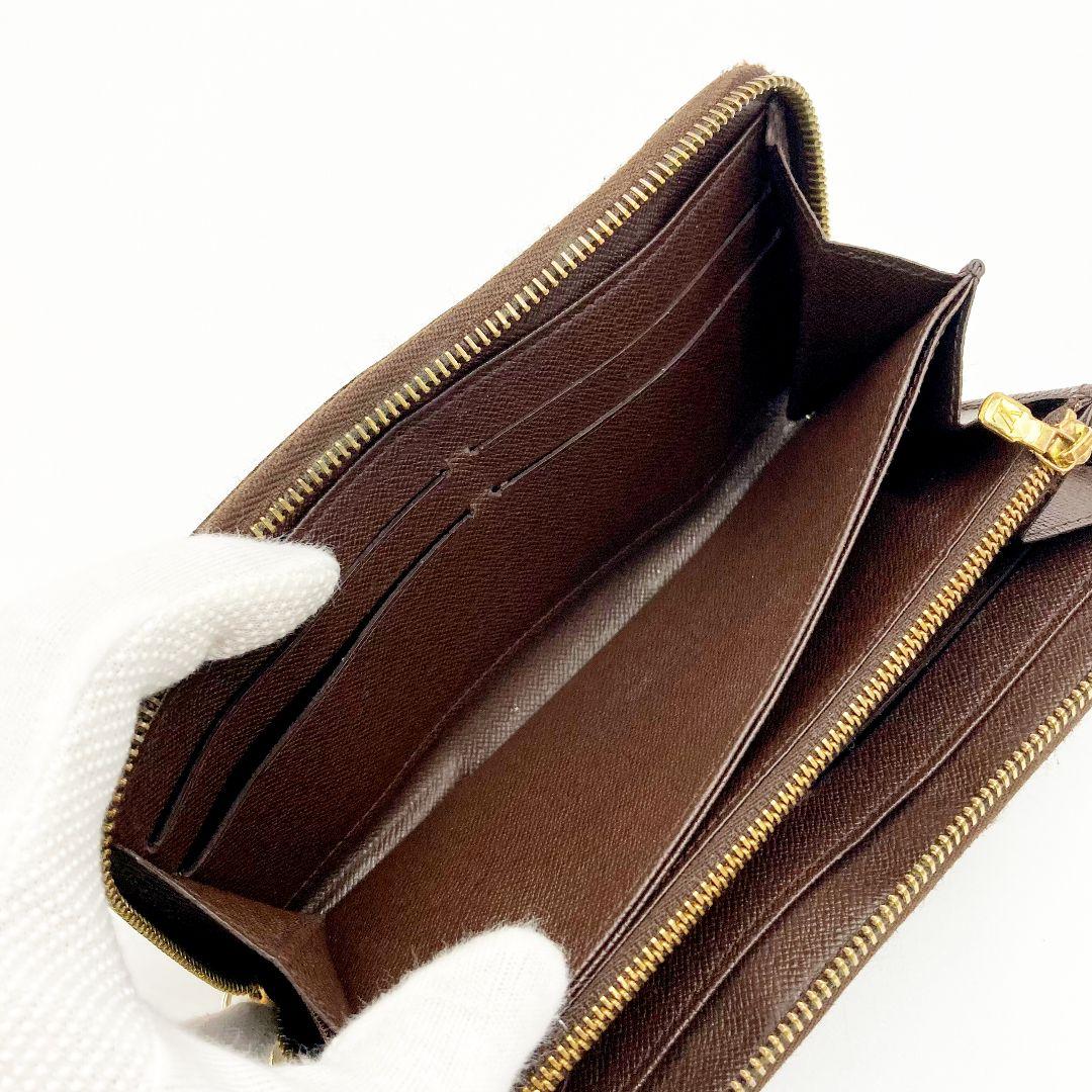 正規品 ルイヴィトン ジッピーウォレット ダミエ ラウンドファスナー長財布