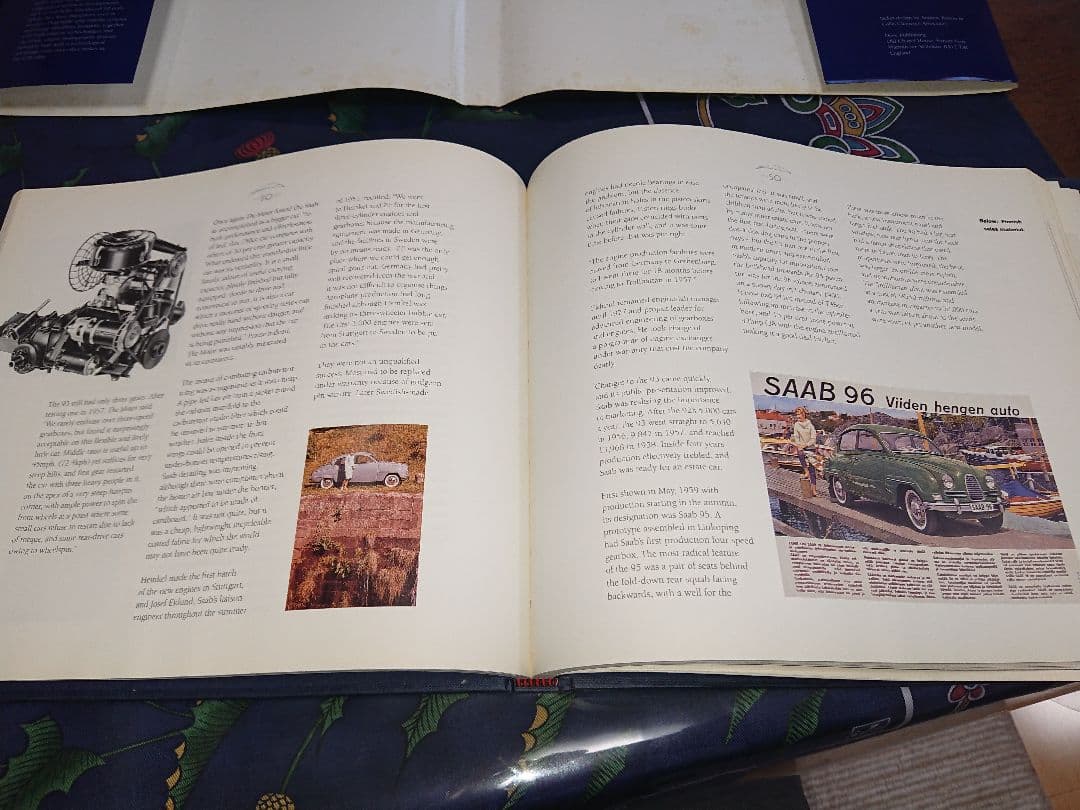 SAAB サーブ洋書 50周年記念本