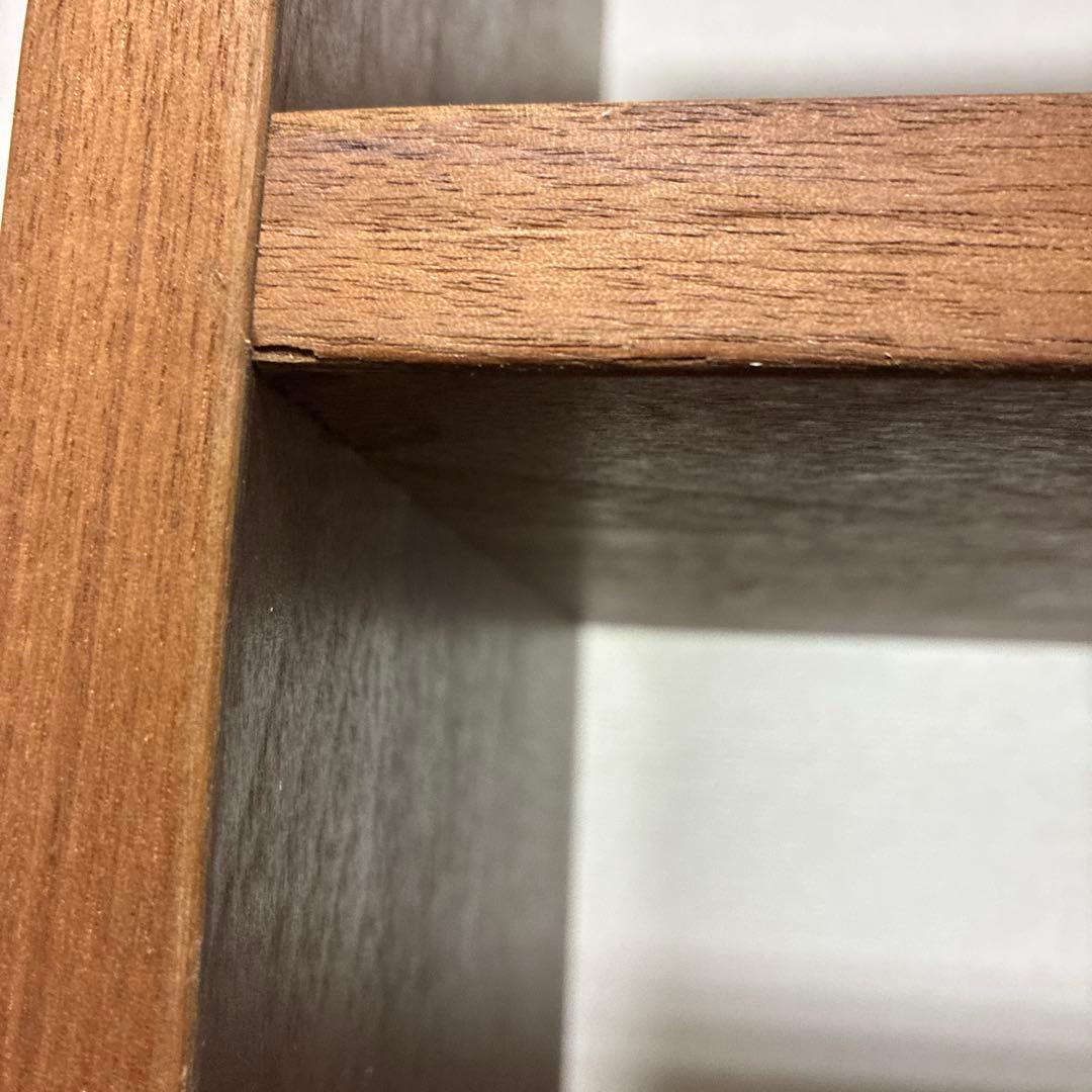 無印良品　スタッキングシェルフ　ウォールナット