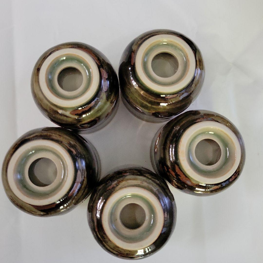 【送料込】大堀相馬焼き（徳利2個+おちょこ5個）