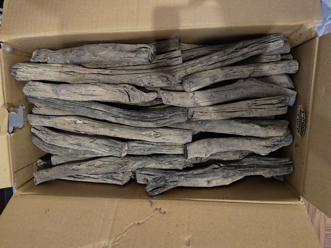 紀州備長炭　白炭　馬目半丸　15kg