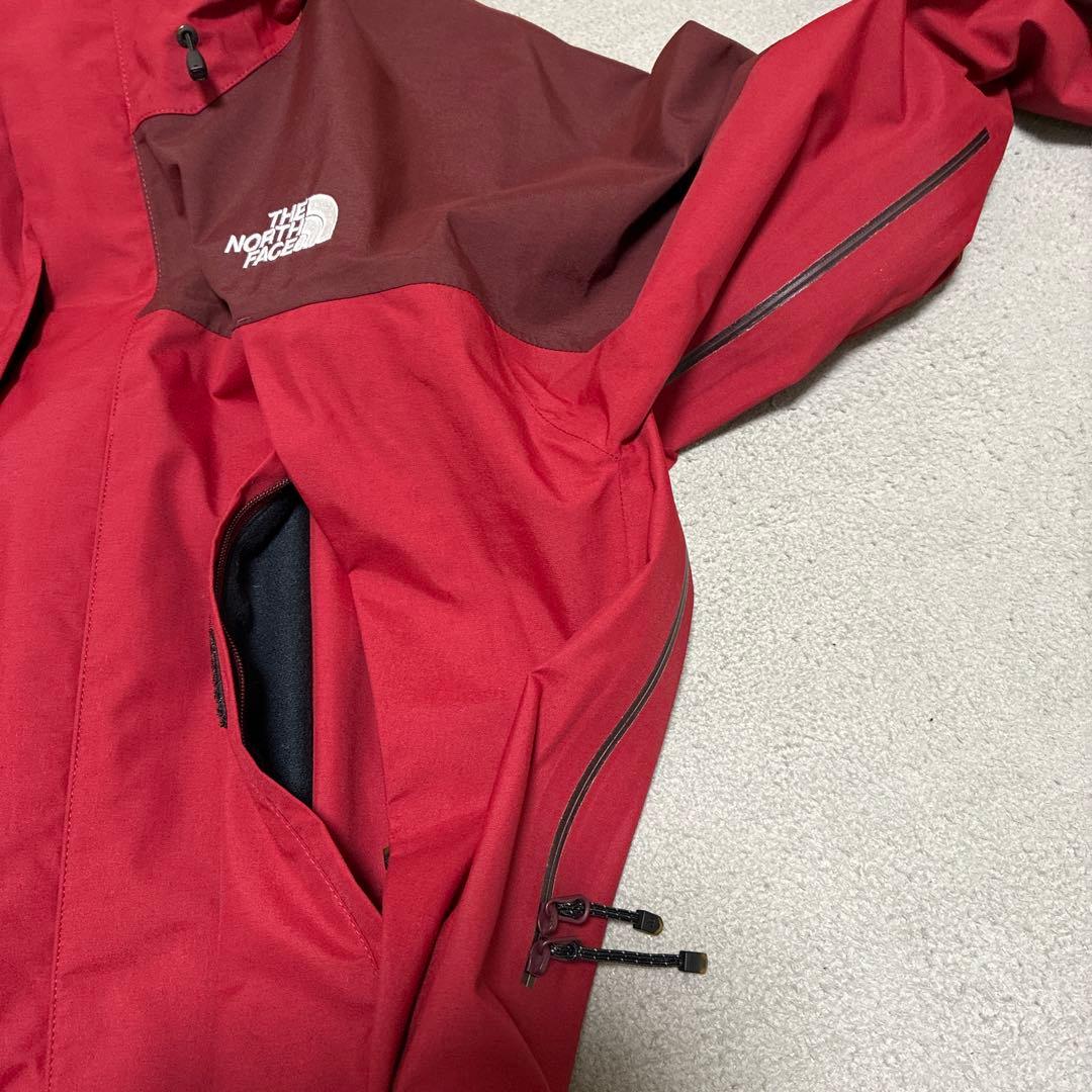 THE NORTH FACE GORE-TEX マウンテンパーカー 赤 Lサイズ