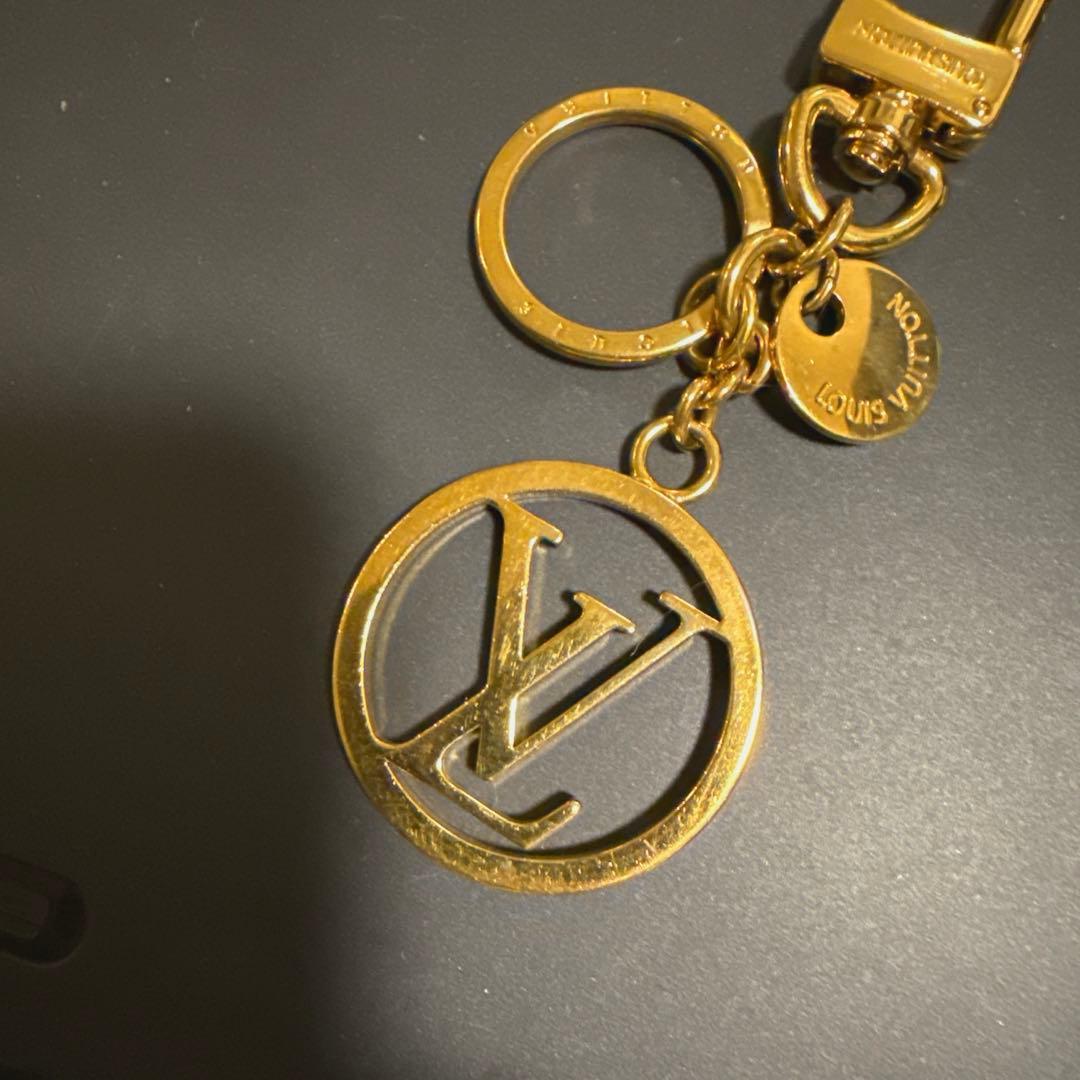 専用LouisVuitton バッグ チャーム サークル メタル 金 剥がれ無し