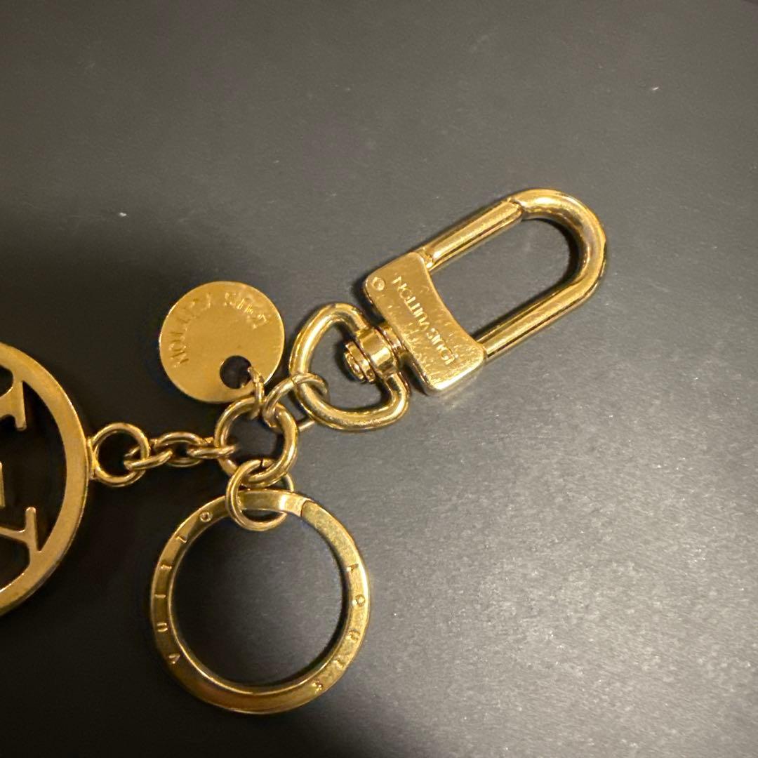 専用LouisVuitton バッグ チャーム サークル メタル 金 剥がれ無し