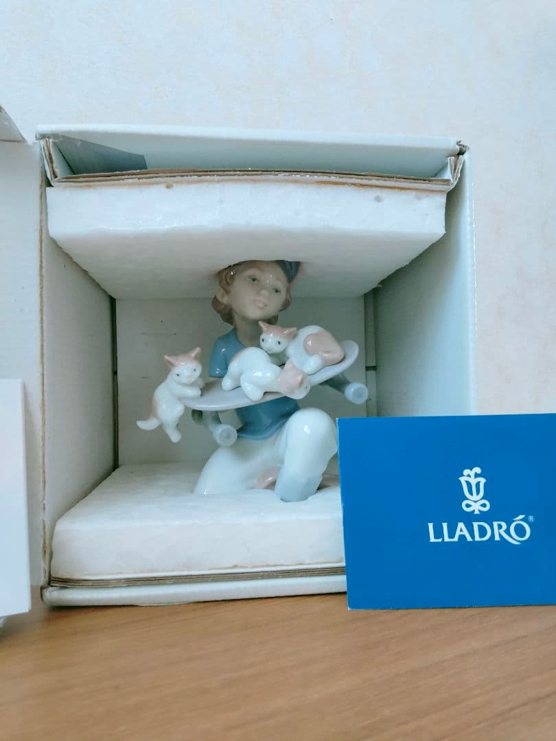 新品同様 リヤドロ「リトルライダース」