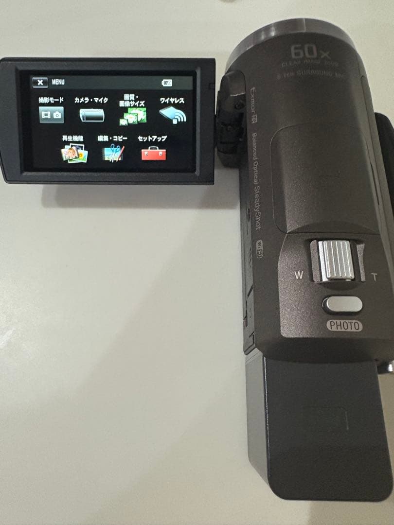 Sony HDR-CX680 ビデオカメラ 本体と三脚