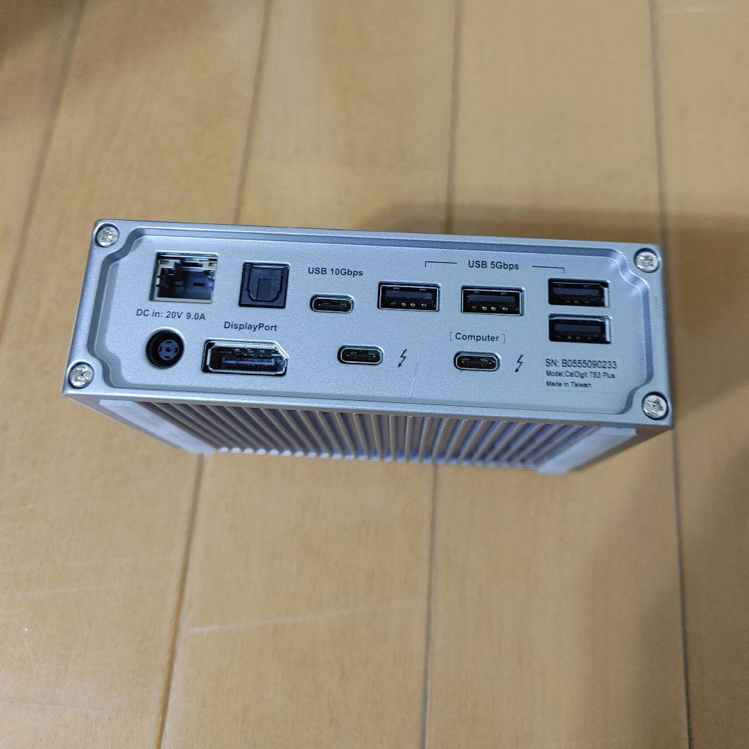 CalDigit TS3 Plus ＋ Thunderbolt 3ケーブル付