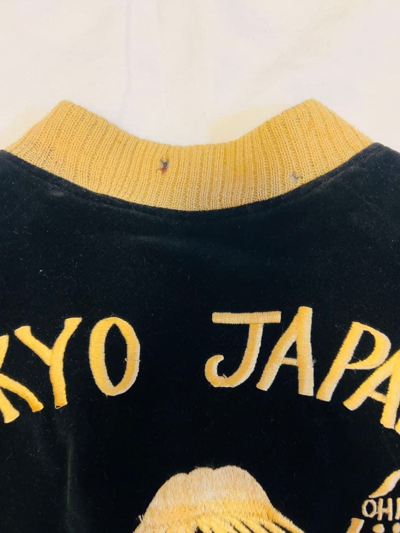 最終価格！！テーラー東洋スカジャンMサイズ 黒別珍 鷲プリント