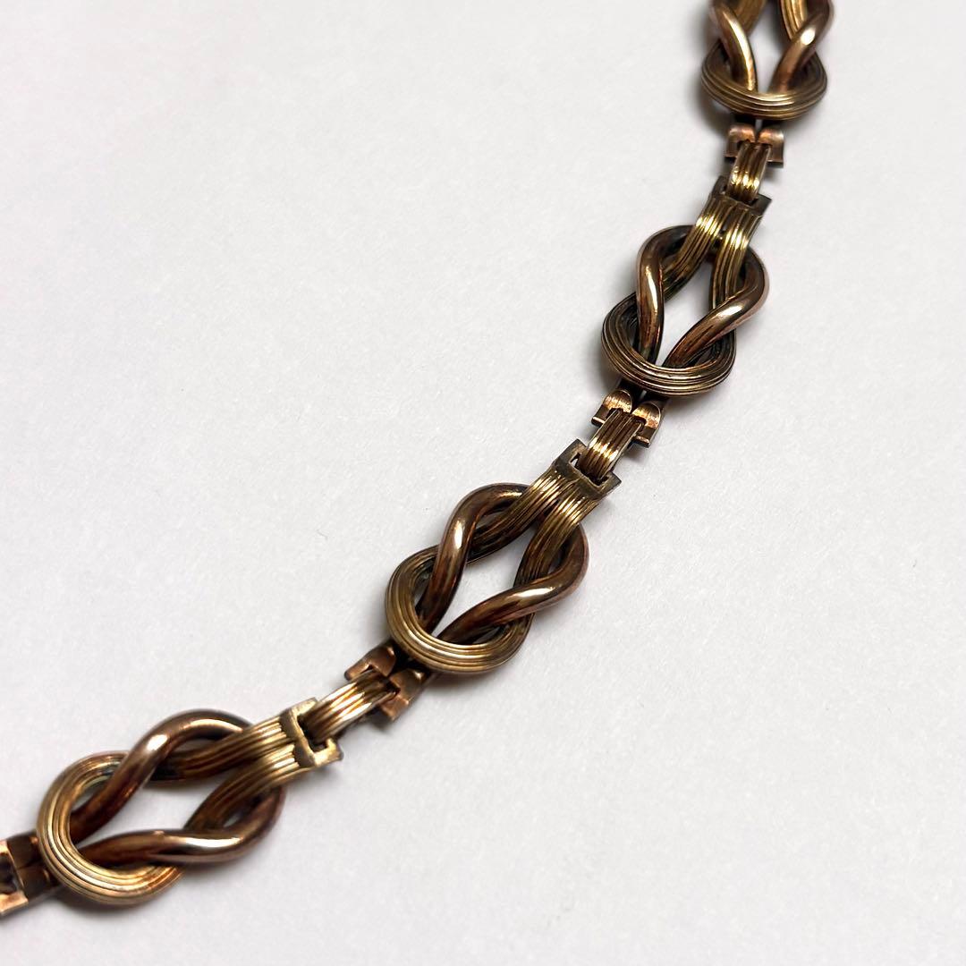 【1/4迄SALE❗️】40s 12K GF スターリングシルバー ツイストノット