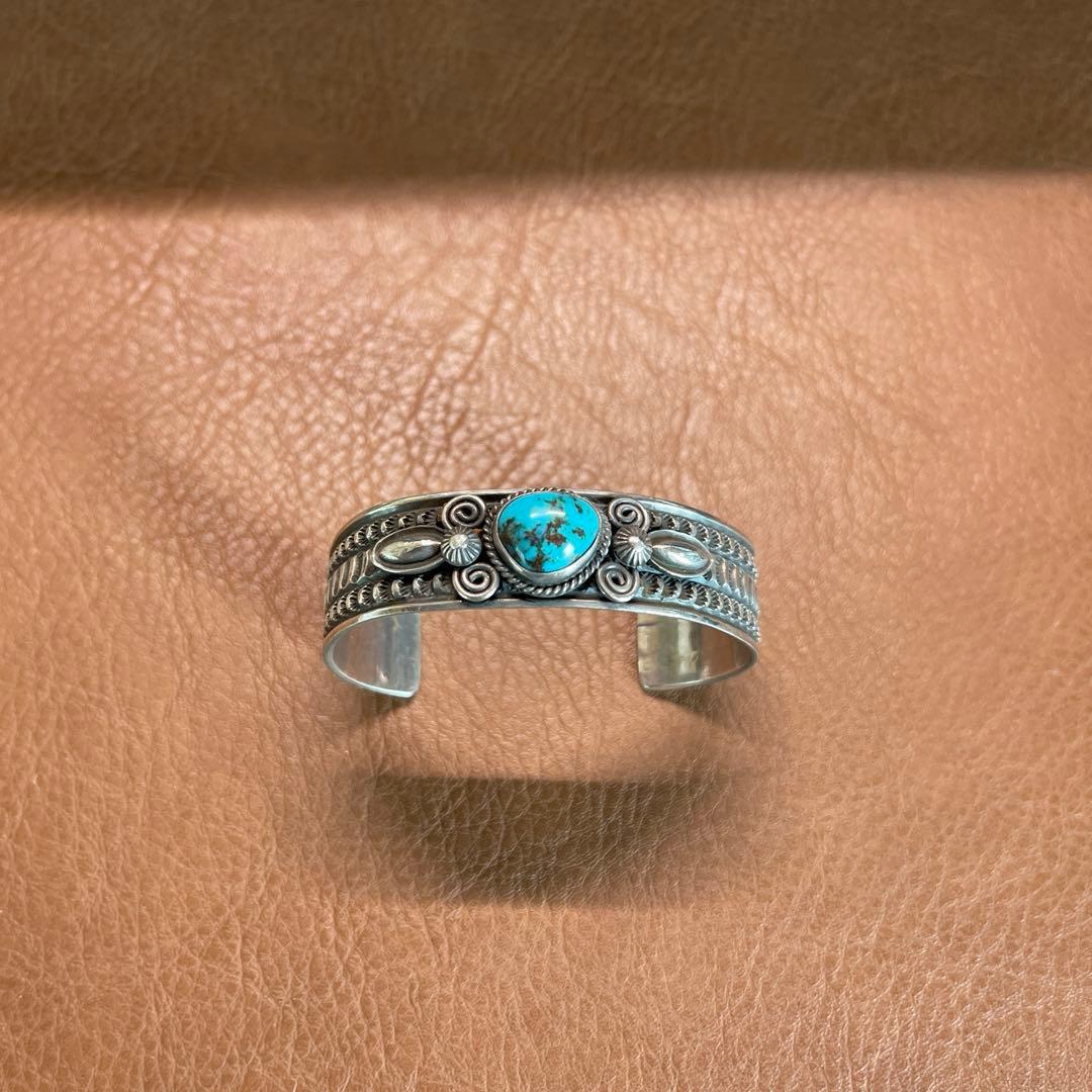 インディアンジュエリー ナバホ バングル アンディキャドマン a.cadman