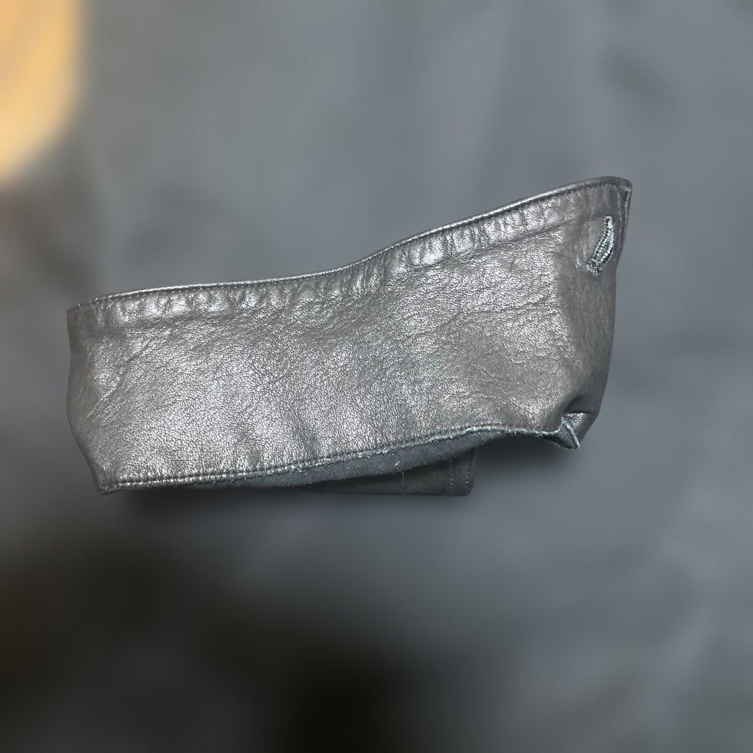 22SS NICENESS AARON ブラック Mサイズ トレンチコート