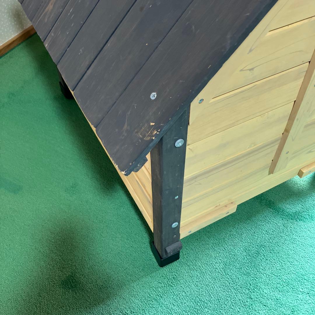 アイリスオーヤマ　木製犬小屋 中型犬用
