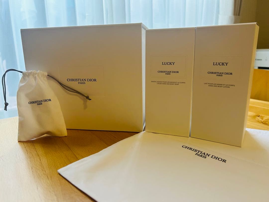 DIOR ディオール LUCKY リキッドソープ＆ボディローション セット
