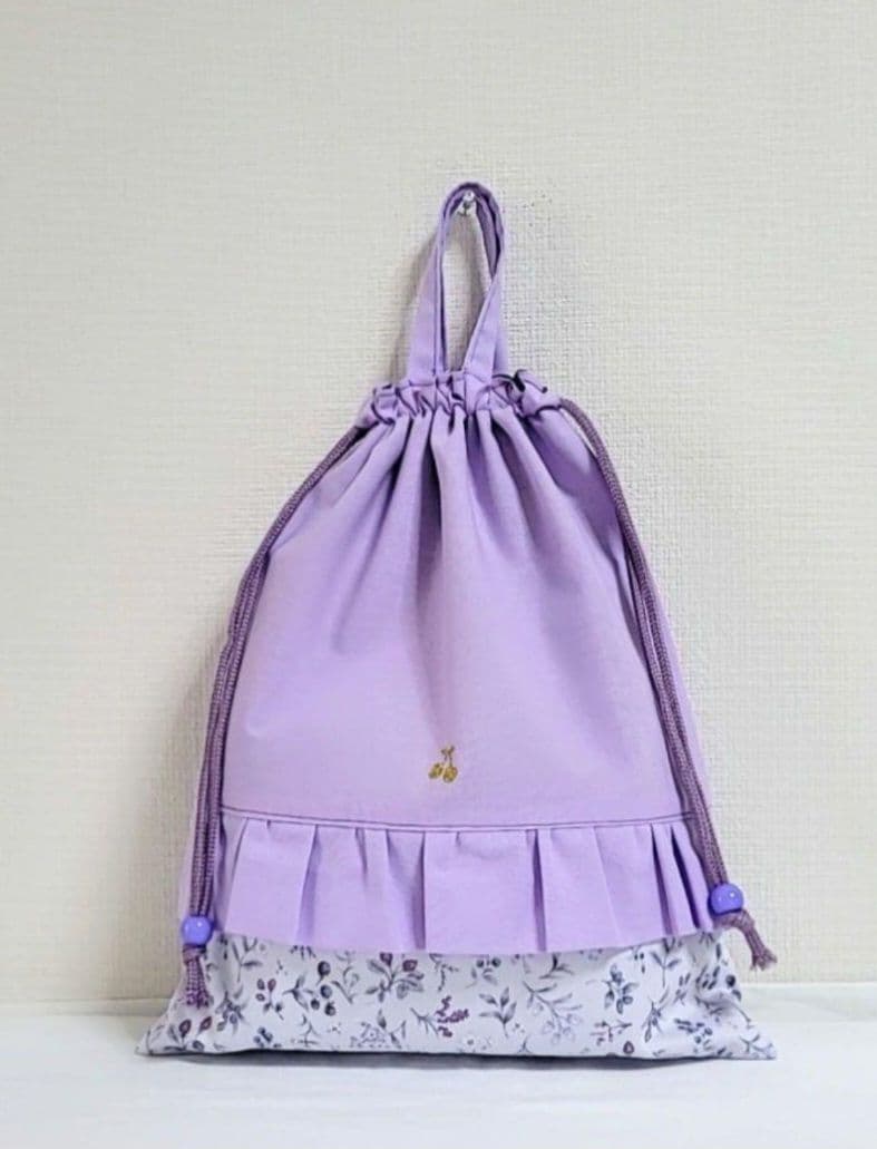 葵様☆専用93.入園入学セット女の子　パープル ベリーガーデン