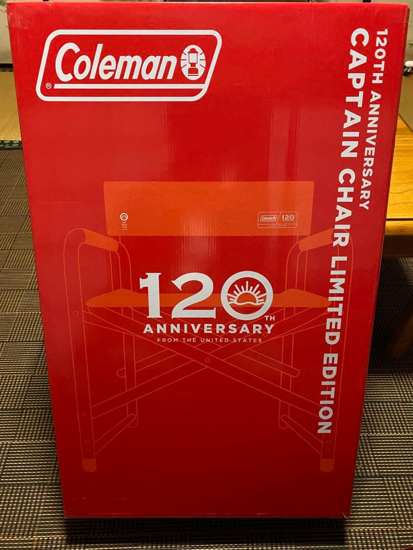 Coleman コールマン 120周年 アニバーサリー キャプテンチェア 新品