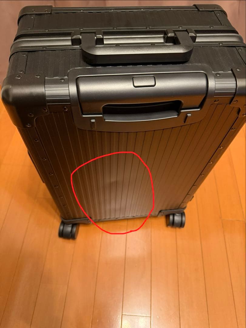 バッグ aucentic Stripe Aluminum Suitcase Op.13
