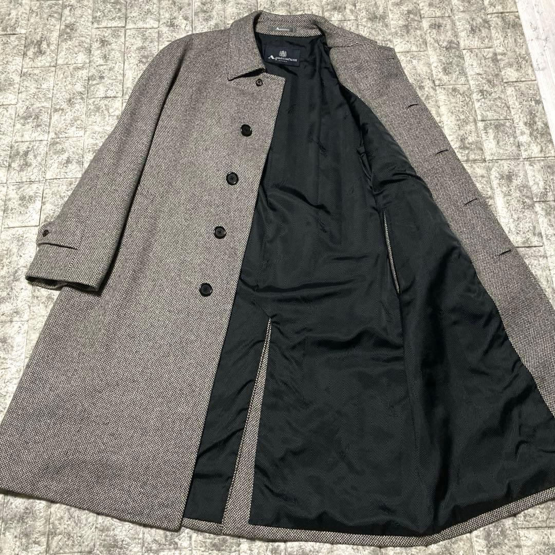 せ〰️　アクアスキュータム　バルカマーンコート　カシミヤ100% 最高級