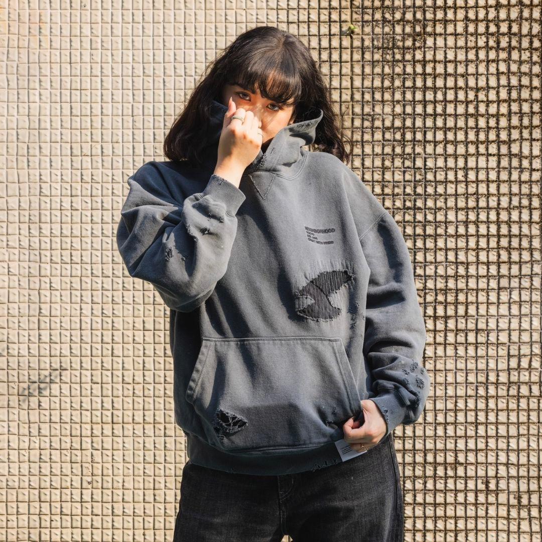 トップス NEIGHBORHOOD SAVAGE SWEAT PARKA LS