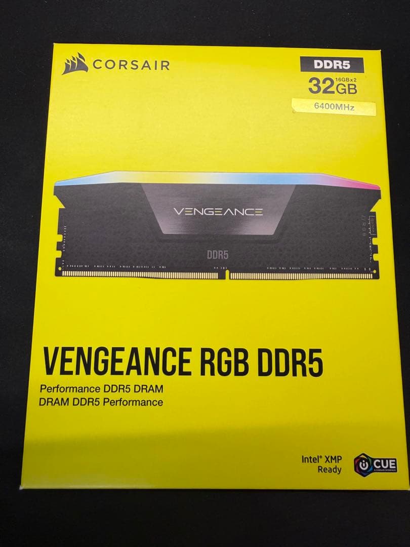 CORSAIR DDR5-6400MHz 32GB デスクトップPC用メモリ