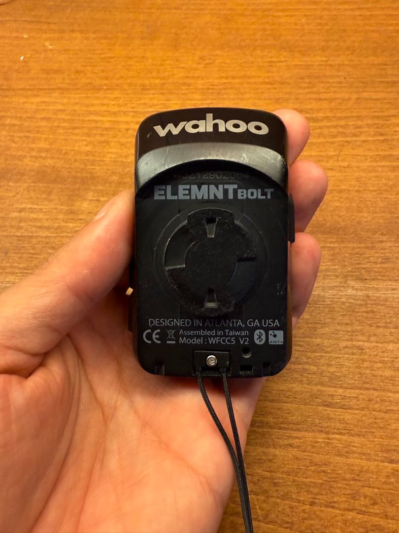 Wahoo ELEMNT BOLT V2 サイクルコンピューター本体