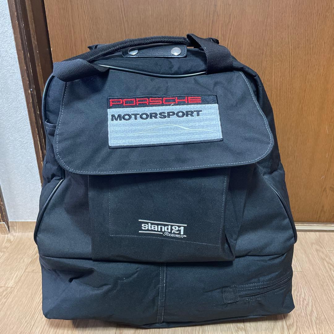 ポルシェモータースポーツ　Stand21製　オフィシャル　ヘルメットバッグ