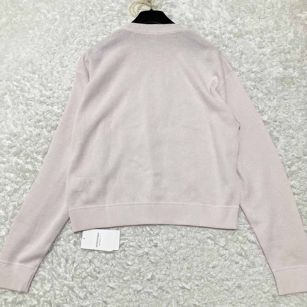 タグ付き未使用♡ NOBLE 【洗える】ハイゲージペーパーヤーンプルオーバー