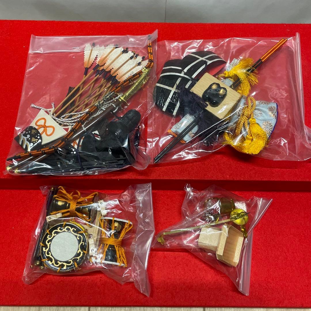 雛人形　桃の節句　13人揃　関東風　道具　持ち物　No.22