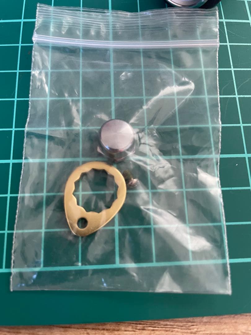 カルカッタコンクエストmd ハンドル　ベイトリールハンドル ゴールド/ブラック