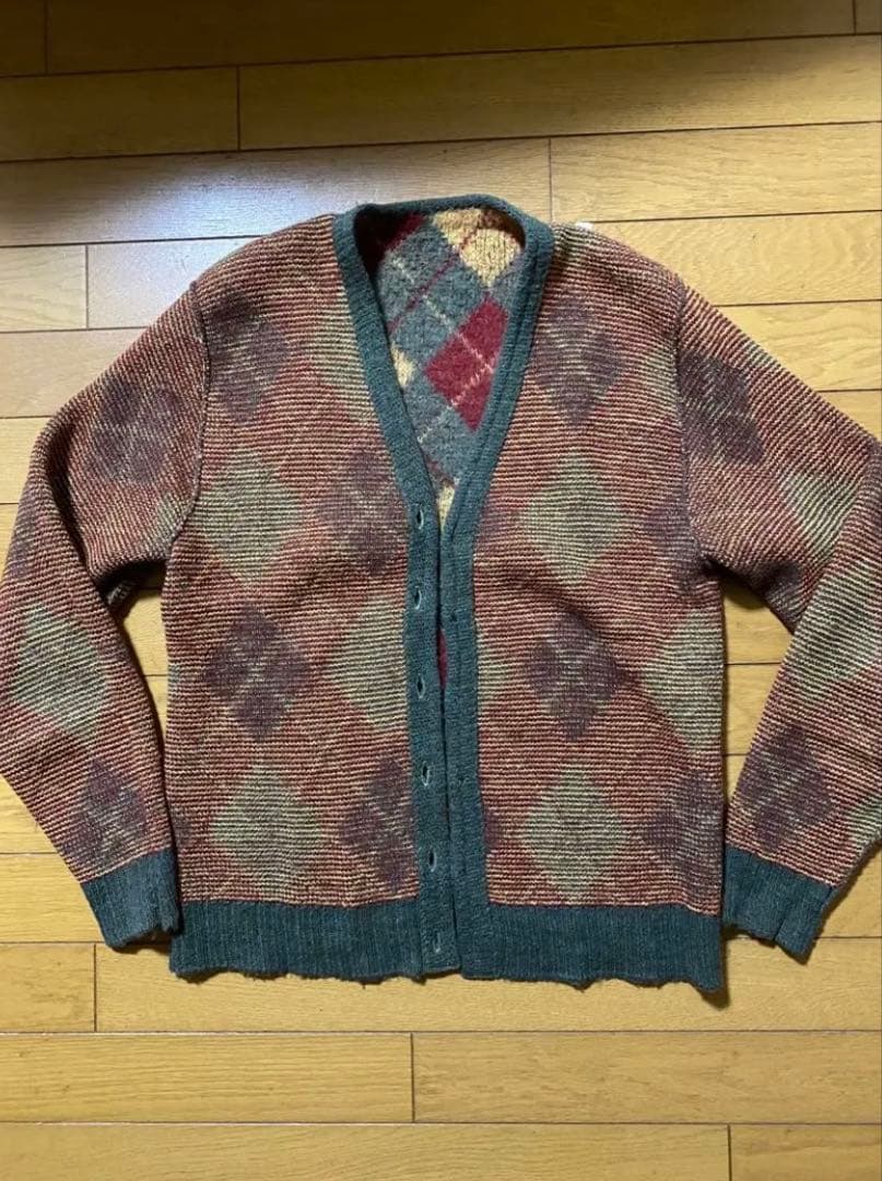60sヴィンテージ　モヘア　カーディガン