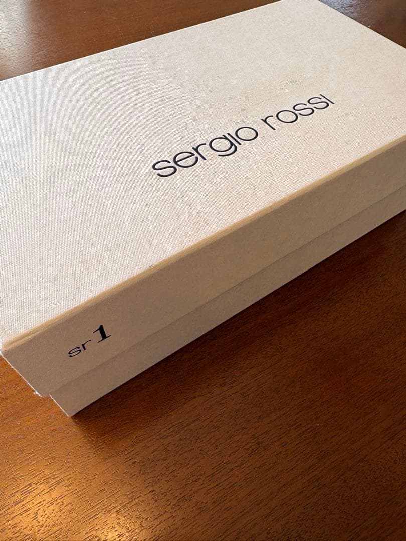 sergio rossi sr1 ブラウン パンプス 35
