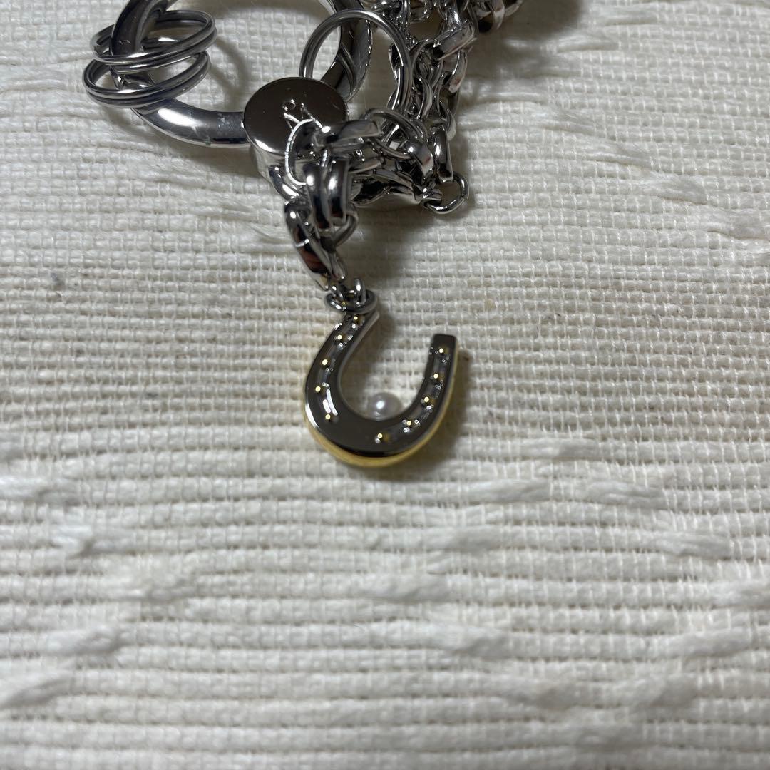 MIKIMOTO ミキモト　キーチェーン　パール